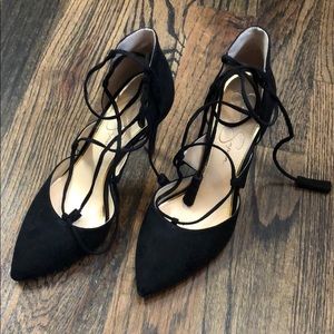 Jessica Simpson Lace Up High Heels Pumps 7